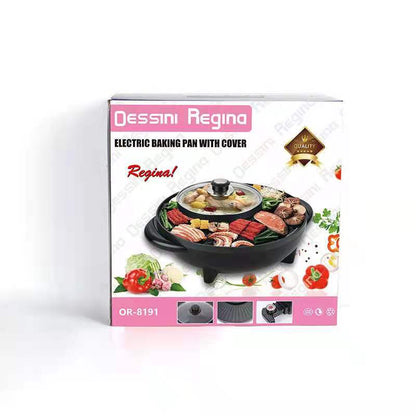 Electric BBQ Grill & Hot Pot (2 in 1)