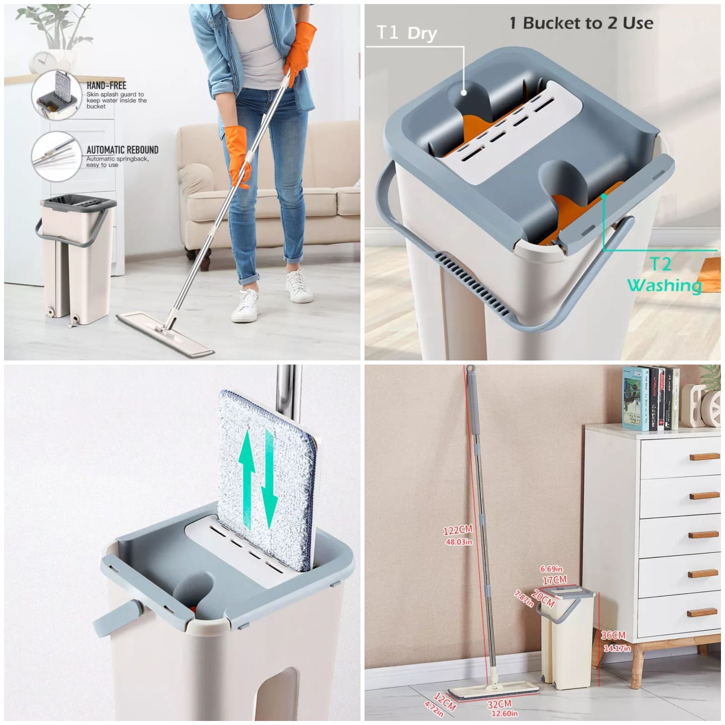 Flat Spin MOP with Bucket