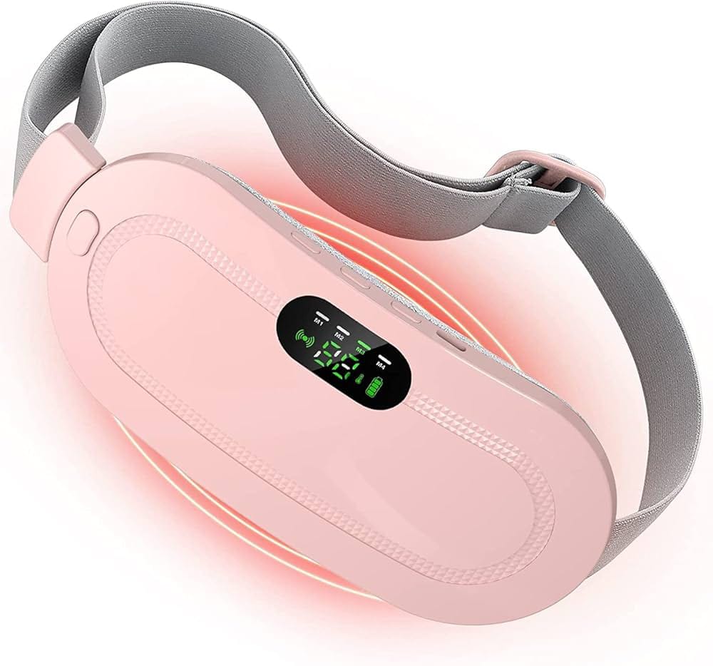 Smart Period Relief Belt | Rechargeable Heat & Massage Therapy