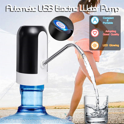Portable water dispenser pump