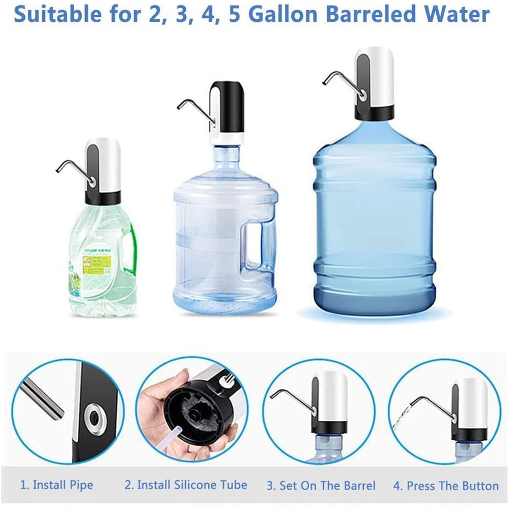 Portable water dispenser pump