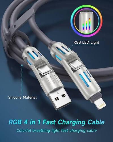 4-in-1 Multi USB Charging Cable