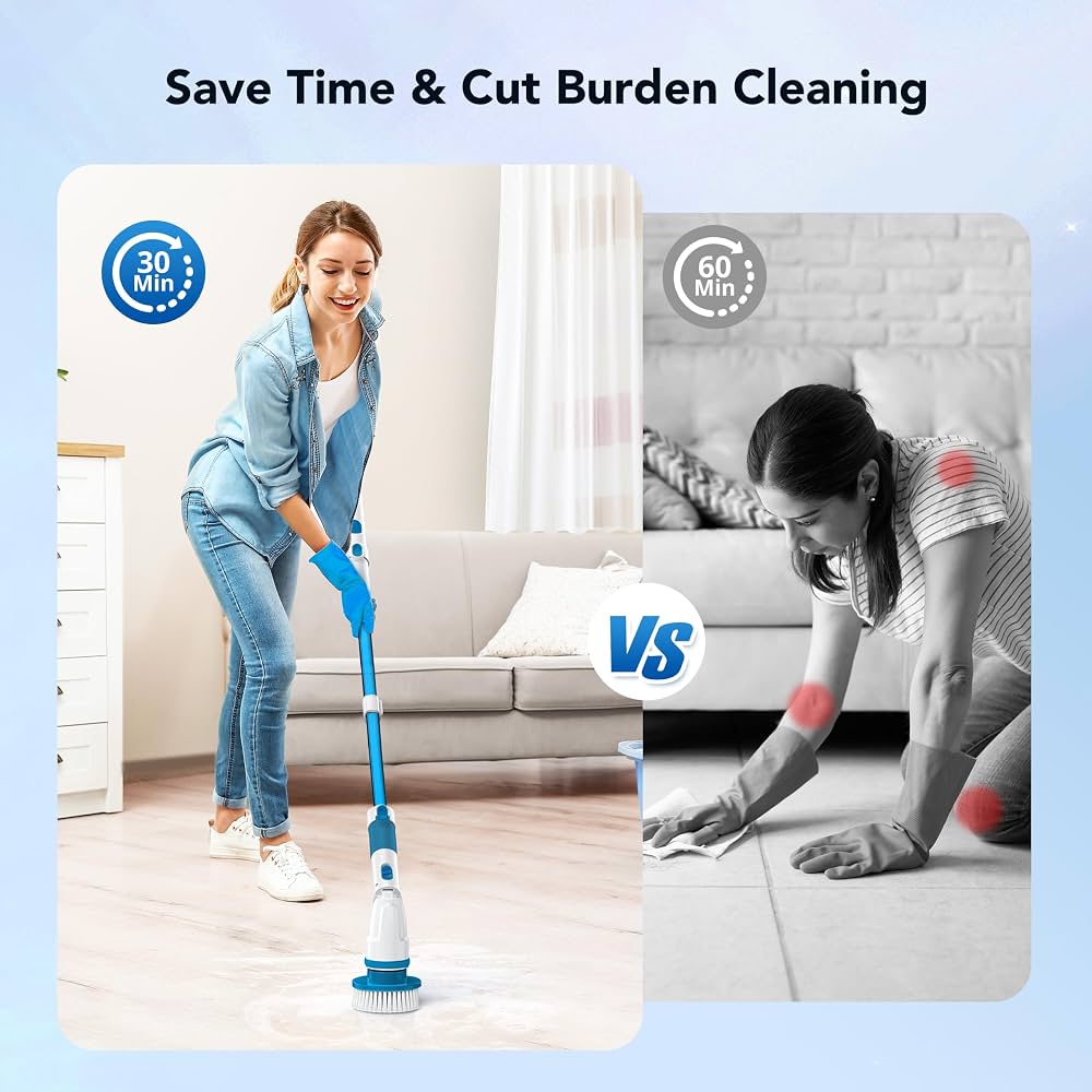 Electric Spin Scrubber (3 in 1)